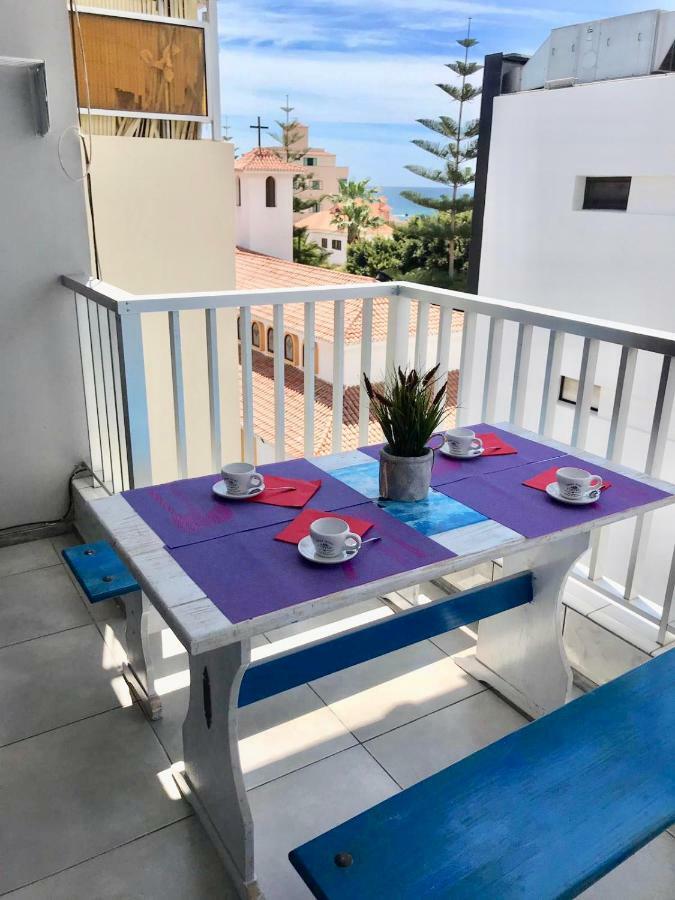 Ferienwohnung Las Galletas Vista Al Mar Con Wifi Arona  Exterior foto